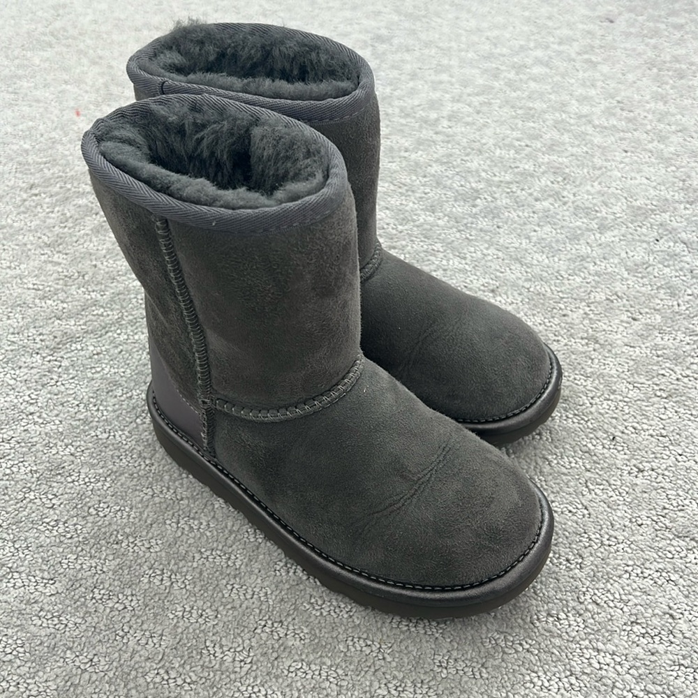 Kids Uggs - classic II shine - charcoal